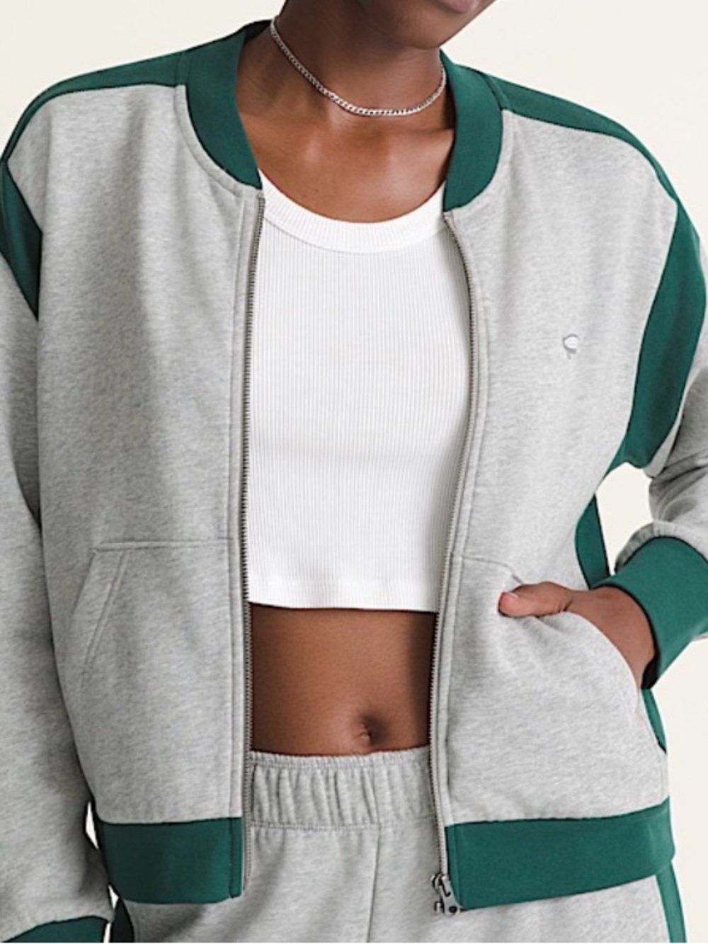 Vans Women Rookie Track Zip Sweatshirt size S